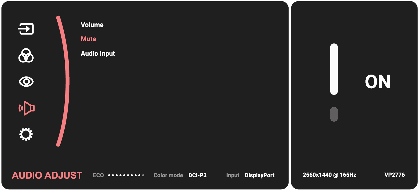 Display the OSD Menu